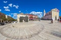 Liberty Square in PoreÃÂ, Croatia Royalty Free Stock Photo